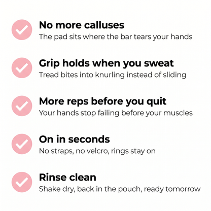 Get Grippy Weight Lifting Grips